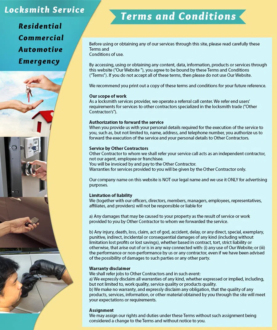 Town Center Locksmith Shop Riverside, CA 909-347-7198